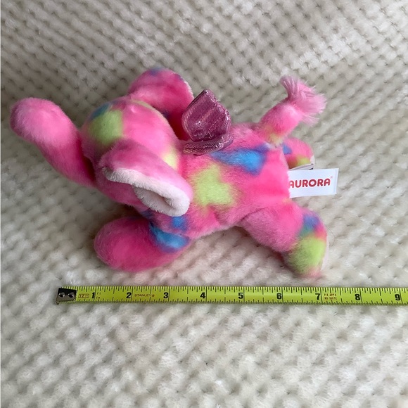 AURORA World Bright Fancies Plush Candyapple Pink Winged Elephant Stuffed Animal - Picture 13 of 13